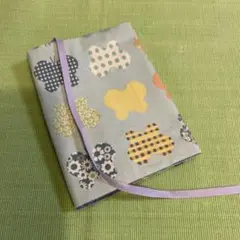 ★文庫本★ブックカバー★ゴムバンド付き★ハンドメイド★