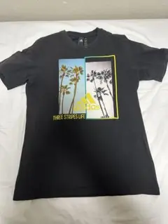 adidas Three Stripes Life Tシャツ M 黒