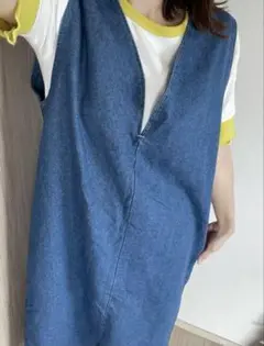 デニム　ワンピース
