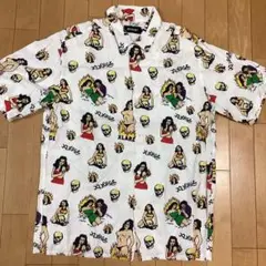 完売品 美品 XLARGE エクストララージ アロハシャツ レーヨン M