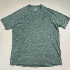 アンダーアーマー ドライフィット素材 Tシャツ グリーン スポーツ アウトドア