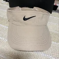 サンバイザー　ベージュ