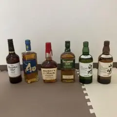 (激安!)ウイスキー飲み比べセット 6本