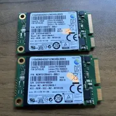 Samsung mSATA SSD 128GB 2枚