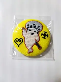 ワンピース ロー 刺繍缶バッジ