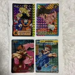 【当時物】ドラゴンボールカードシール、ストリートファイター、ロックマン