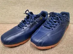 MIZUNO ミズノ ウォーキングシューズ ネイビー ジッパー付き 26,5cm