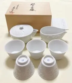 出石焼 煎茶器 宝瓶 湯冷 碗 共箱(メ1537) Yahoo!オークション -「出石焼 煎茶」の落札相場・落札価格