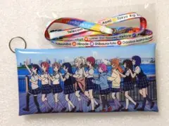 虹ヶ咲学園×お台場トレイン　マルチケース＋ストラップセット　ゆりかもめ