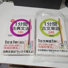 書き込みなし 1分間古文単語240