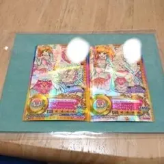 アイカツスターズ 虹野ゆめ 太陽のドレス エターナルレインボー 2枚セット
