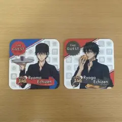 新テニスの王子様　THE GUEST CAFE　特典コースター　越前兄弟