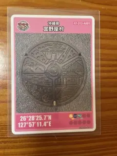 沖縄県 マンホールカード 2007年発行