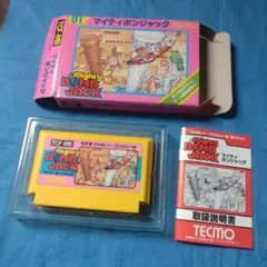 FC ファミコン箱説明書あり　マイティボンジャック