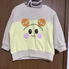 トレーナー　スウェット　いないいないばあっ　うーたん　ワンワン　95
