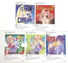 カッコウの許嫁　29巻　特典　イラストカード 全5種各1枚