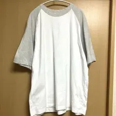 未使用　ユニクロ　オーバーサイズラグランTシャツ（5分袖）　Lサイズ