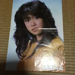 最終価格中森明菜ポスター、ピンナップ、びっくり顔