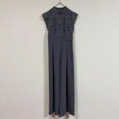 【Aimer Acret】(M)花柄レースパンツドレス/オールインワン/袖なし