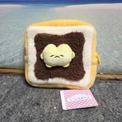 なごみ屋の世界 バターの罪ちゃん パン型ポーチ あんバタートースト