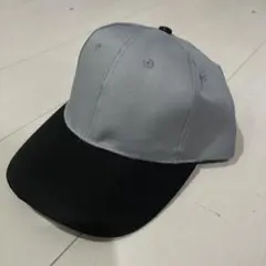 90s 2tone cap 2トーン　無地