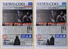 ONE PIECE ワンピース プレミアショー 2023 号外 新聞 2部