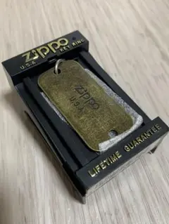 【非売品】 ZIPPO社 キーリング キーホルダー 真鍮コーティング