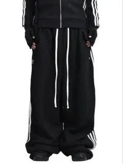 yori sport DOUBLE LOGO 5STRIPE SWEATPANT