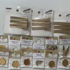 ハンドメイド　素材　パーツクラブ　貴和製作所　セリア