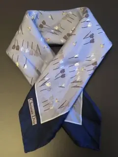 DIOR シルクプチスカーフ