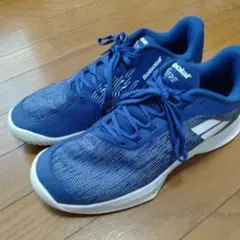 洗濯済　1時間のみ使用　BABOLAT テニスシューズ オムニ用　28.5cm
