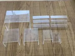 まとめ売り セット　アクリル　ディスプレイ