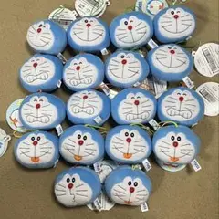 ラウンドワン限定 ドラえもん フェイスマスコット ぬいぐるみ 18体セット