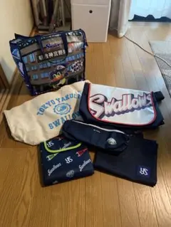 東京ヤクルトスワローズ グッズまとめ売り バッグ5点セット