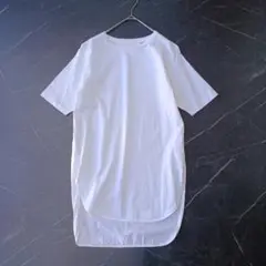 ADAWAS/アダワス ホワイト 半袖Tシャツ コットン FREE