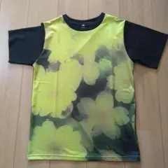 花柄 半袖Tシャツ Lサイズ