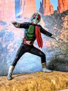 HG仮面ライダー classic弐 新1号 ガチャ ウェザリング