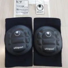 【試着のみ☆】uhlsport パッド付きサポーター ニーパッド Mサイズ