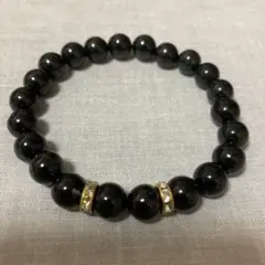 黒翡翠 ヒスイ デザインブレスレット