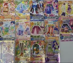 アイカツカード 14枚セット　ノーマル・レア　星座