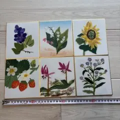 ちぎり絵　6枚セット
