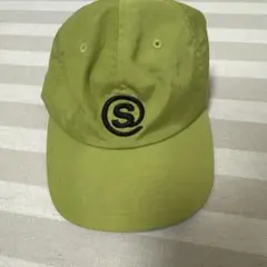 Stussy ライムグリーン キャップ