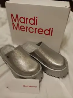 お値下げ☆【Mardi Mercredi】FLOWER RIVETミュール 厚底