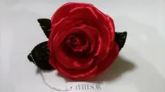 薔薇のコサージュ