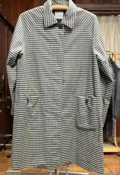 ミスオンワード　LLサイズ　春秋用コート　グレー　チェック