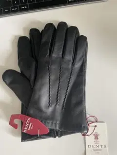 【新品未使用】DENTS ブラック レザー手袋 M