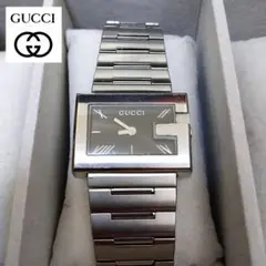稼働品 グッチ GUCCI 時計 100L レクタングル