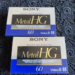 未使用・未開封品) SONY Video8 METAL HG60 7z28pnb