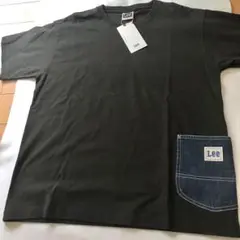 【新品】Lee メンズサイドポケットTシャツ(BL/D)