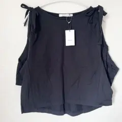 MOUSSY マウジー　オープンショルダー　新品　肩開き　五分袖